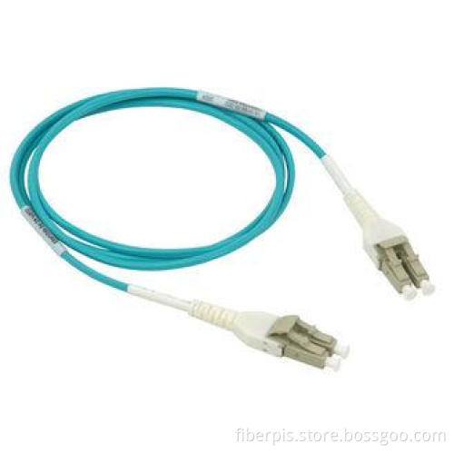 OM3 , OM4 Uniboot LC Fiber Optic Patch Cord with OM4 LSZH C